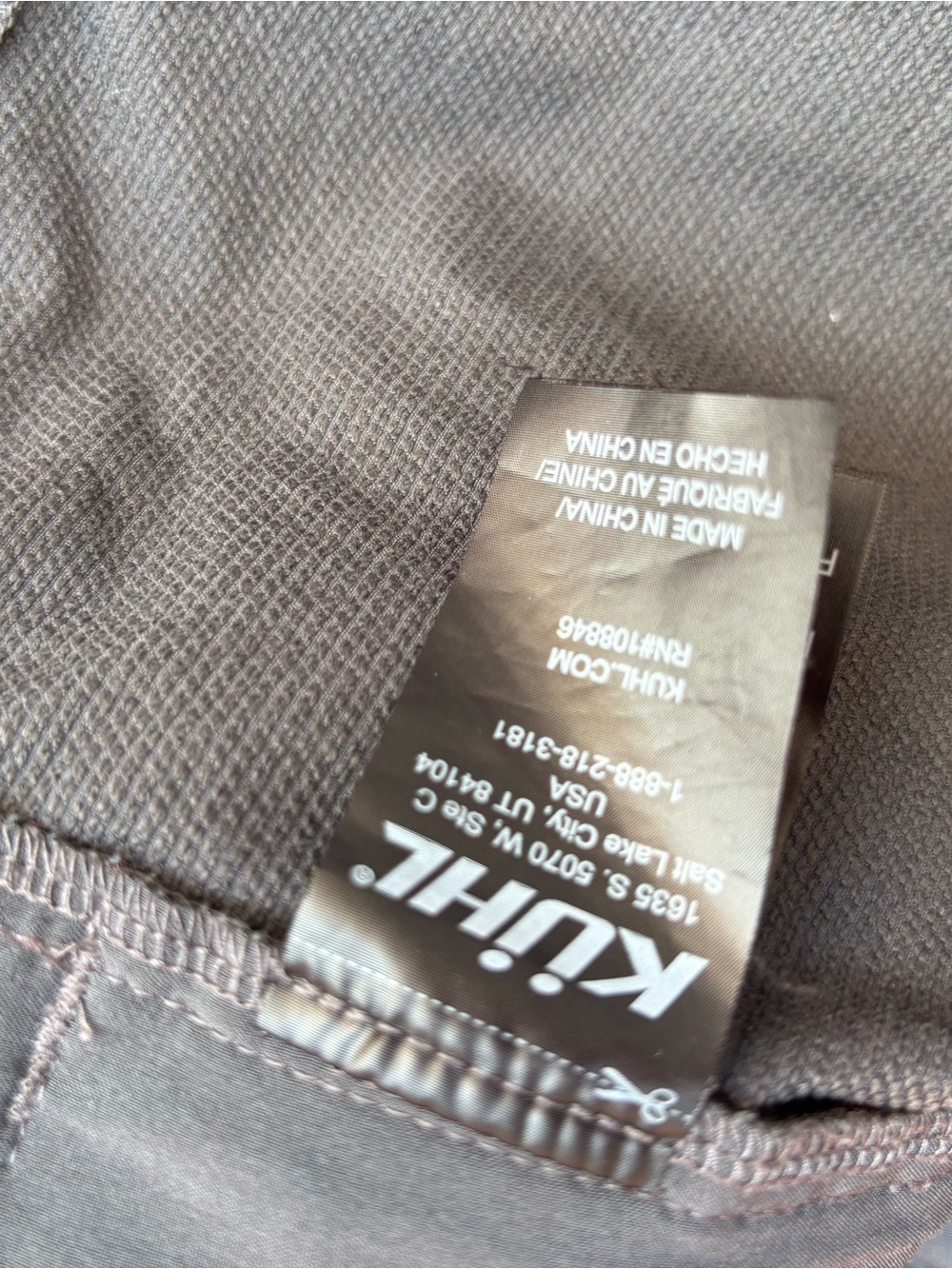 Kuhl PROJEKT Nylon 1/2 Zip Hood ANORAK Jacket 2149 Women’s medium - Picture 8 of 14